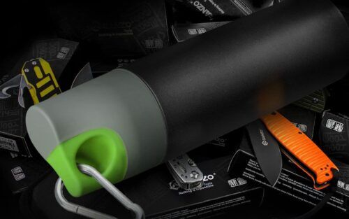 <br /><hr><br />ASOBU Двустенна спортна термо бутилка с вакуумна изолация “LE CANAL“ - 480 мл - цвят черен / графит