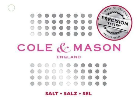 <p><strong>COLE & MASON Мелничка за сол “CAPSTAN“<br /></strong>• <strong>Височина:</strong> 8,5 см.<br />• <strong>Материал:</strong> акрил, стомана, керамика<br />• <strong>Цвят:</strong> прозрачен<br />• <strong>Механизъм: </strong>керамичен механизъм<br /><strong>• Регулируеми настройки на мелене:</strong> от едро до фино<br />• <strong>Пълна (със сол)<br /></strong>• <strong>Да не се мокри с вода!<br /></strong>•<span style="color: #ff0000; font-size: small;"> <strong>Не използвайте мелничката за различни от сол продукти!!! <br /></strong></span><strong>Производител: Cole&Mason / Англия</strong></p><br />Марка: COLE & MASON <br />Модел: Cole & Mason H 12502P<br />Доставка: 2-4 работни дни<br />Гаранция: 2 години