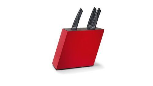 AUDI SPORT Блок за 6 ножа  - червен цвят