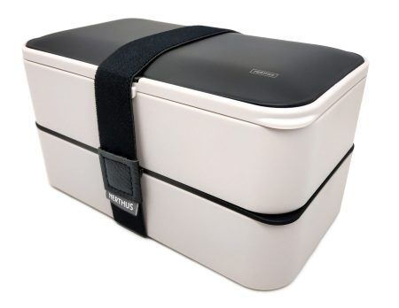 Nerthus Комплект херметически кутии за храна с прибори - 2 х 500 мл.