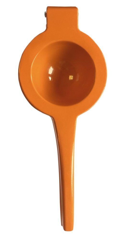<p><em><strong><span style="font-size: medium;">Ръчна преса за портокали "ORANGE"</span></strong>
<p>Размери на опаковката: 17.5 см/15 см/7 см.<br />Тегло: 0.170 кг.<br />Материал: Стомана<br />Производител: <strong>Vin Bouquet, Испания</strong><br />Марка: Vin Bouquet <br />Модел: VB FIK 124<br />Доставка: 2-4 работни дни<br />Гаранция: 2 години