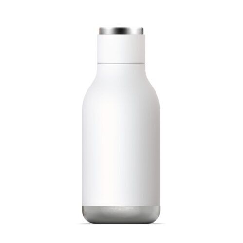 ASOBU Двустенна термо бутилка “URBAN“ - 460 мл - цвят бял
