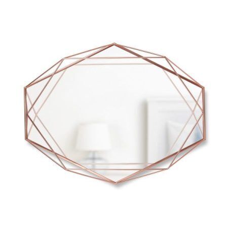 UMBRA Огледало за стена “PRISMA“ - цвят мед
