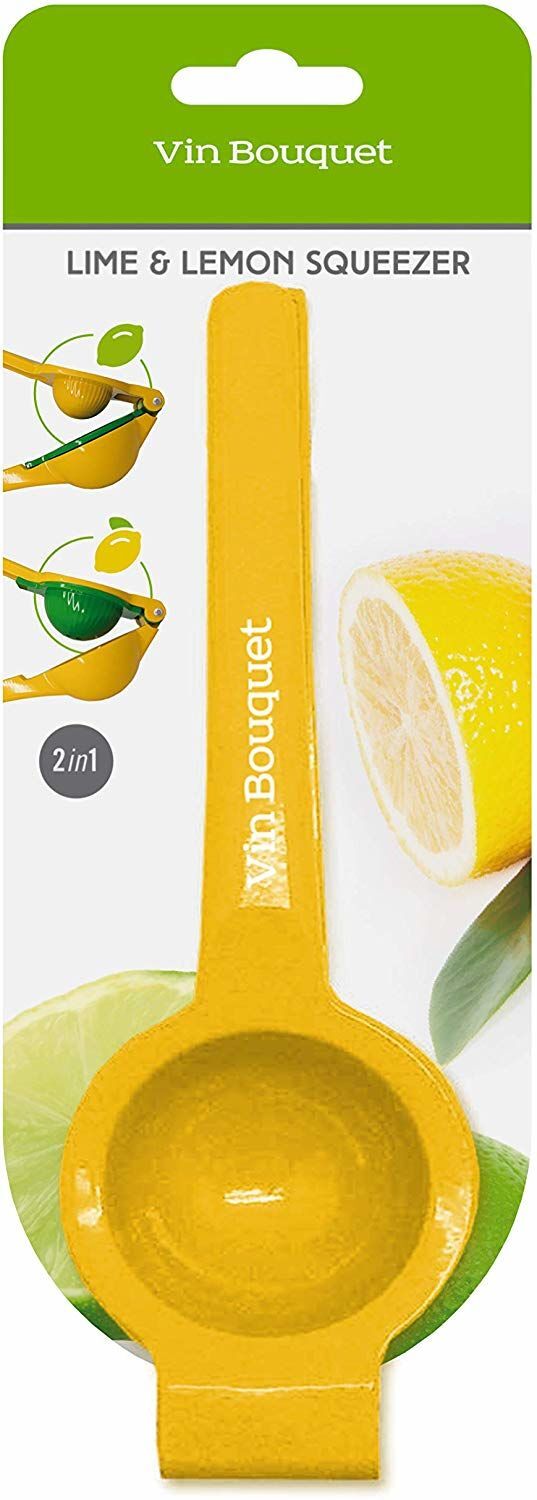 <br /><hr><br /><p>Комбинирана преса за цитруси на Vin Bouquet,  с която можете да изстисквате различни по големина цитрусови плодове.</p>
<p>Практичен помощник при направата на лимонада, оранжада, дресинги, маринати, или любимите Ви коктейли.</p>
<p>А елегантният дизайн я прави желан аксесоар за всяка кухня.</p>