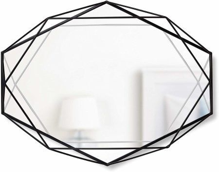 UMBRA Огледало за стена “PRISMA“ - цвят черен