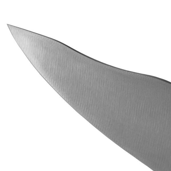 <br /><hr><br /><p><span>Ножът за плодове и зеленчуци с острие с дължина 8,5 см. е един от най-често използваните ножове в ежедневното приготвяне на храна. Компактният размер е идеален за обелване и нарязване на различни плодове и зеленчуци.</span></p><p><span>Ергономичната дръжка е проектирана за максимален комфорт при ежедневна употреба. Тя стои удобно в ръката, което позволява здрав и стабилен захват дори при продължителна употреба.</span></p><p><span>Всеки нож има точки за контрол по време на рязане. В основата на острието, при дръжката, е точка за палеца на режещата ръка, която осигурява лесно направляване на ножа, баланс и контрол по време на работа. Точката в горната част на острието е за помощ от свободната ръка, за по-добър контрол при прецизно рязане.</span></p><p><span>Всички ножове се предлагат с предпазител за безопасно съхранение и за защита на острието, когато не се използват. </span></p><p><object width="600" height="350" data="https://www.youtube.com/v/H6zfZ4fjZ7A" type="application/x-shockwave-flash"><param name="src" value="https://www.youtube.com/v/H6zfZ4fjZ7A" /></object></p>