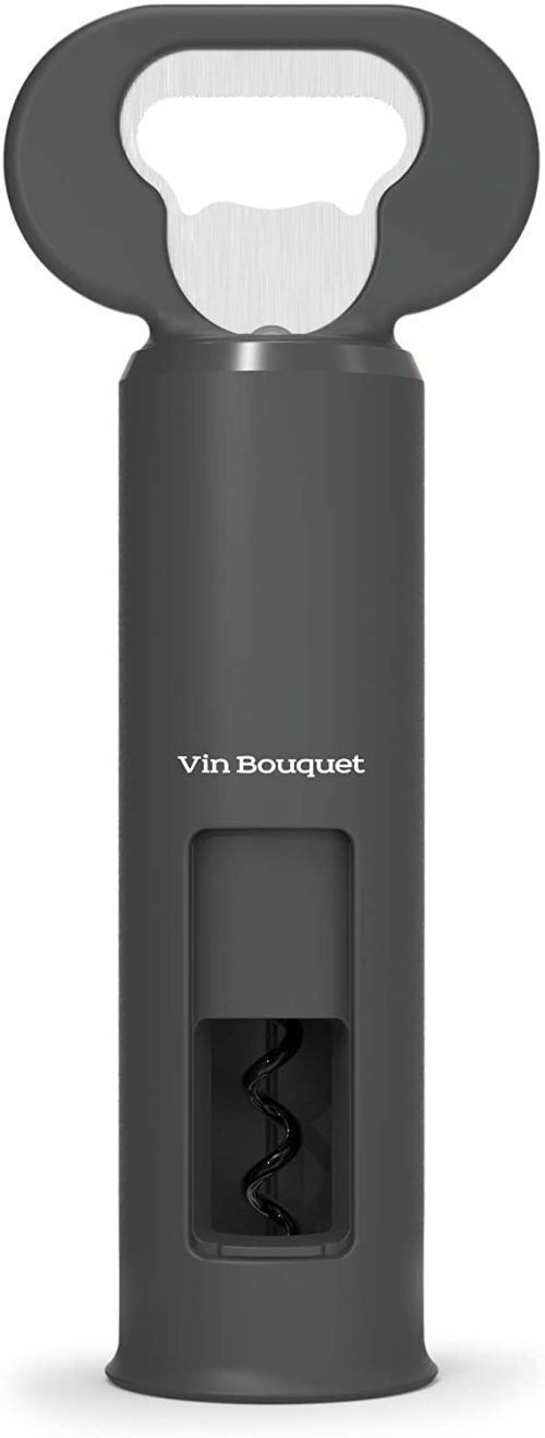 Vin Bouquet Тирбушон с отварачка за бутилки - черен