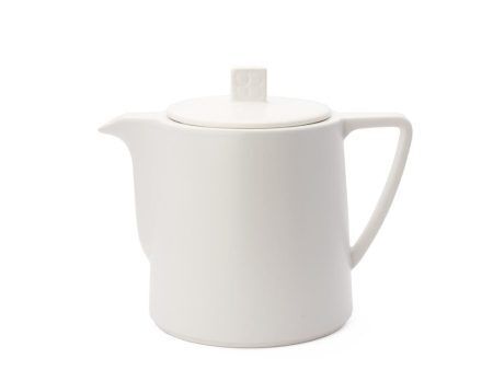 BREDEMEIJER Керамичен чайник “Lund“ - 1л - цвят бял