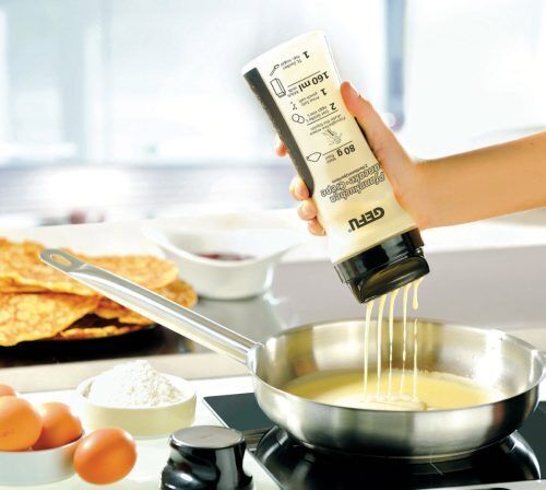 <br /><hr><br /><p>Практичен аксесоар за кухня от марката Gefu. С този прибор ще можете да приготвяте тесто за паста и палачинки безпроблемно. <br />Поставете съставките, които са маркирани по шейкъра и разбъркайте сместа в бутилката.</p>