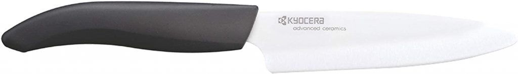 KYOCERA Универсален нож BIO - бяло острие/черна дръжка - 11 см.