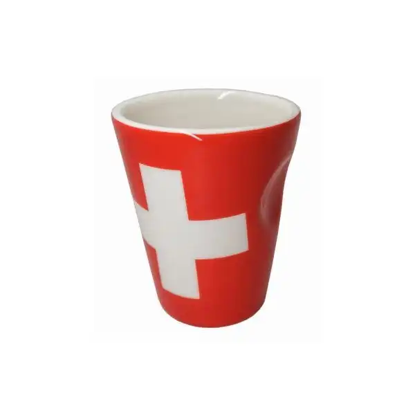 Nerthus Порцеланова чаша за еспресо “SWITZERLAND“ - 100 мл.