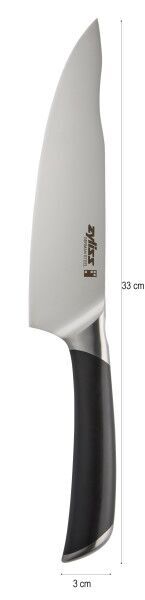 <br /><hr><br /><p>Ножът на майстора Comfort Pro лесно ще се превърне във Вашият основен нож. Изключителното му острие може да се справи с почти всяка задача в кухнята.</p><p>Ергономичната дръжка е проектирана за максимален комфорт при ежедневна употреба. Тя стои удобно в ръката, което позволява здрав и стабилен захват дори при продължителна употреба.</p><p>Всеки нож има точки за контрол по време на рязане. В основата на острието, при дръжката, е точка за палеца на режещата ръка, която осигурява лесно направляване на ножа, баланс и контрол по време на работа. Точката в горната част на острието е за помощ от свободната ръка, за по-добър контрол при прецизно рязане.</p><object width="620" height="350" data="https://www.youtube.com/v/-HrHVXM3XaE" type="application/x-shockwave-flash"><param name="src" value="https://www.youtube.com/v/-HrHVXM3XaE" /></object></p>