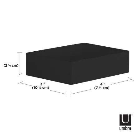 <p><strong>UMBRA Комплект от 3 бр. “Плаващи“ рафтове - черни</strong><br /><span><strong>• </strong></span><strong>Цвят: </strong><span>черен</span><br /><span>•</span><strong> Закачане на стена (с включени елементи)</strong><br /><span>• </span><strong>Размер:</strong><span> </span><span>11 х 8 х 3 см.</span><br /><span>• </span><strong>Размер на опаковката:</strong><span> 26 х 11 х 4 см.</span><br /><span>• </span><strong>Тегло:</strong><span> 0,140 кг.</span><br /><span>• </span><strong>Максимално натоварване:</strong><span> до 1 кг. за рафт</span><br /><span>• </span><strong>Материал:</strong><span> MDF, стомана</span><br /><strong>Производител: UMBRA / Канада<br /></strong><em><strong>DESIGN: TOM VINCENT</strong></em></p><br />Марка: Umbra HK Limited <br />Модел: UMBRA 325560-040<br />Доставка: 2-4 работни дни<br />Гаранция: 2 години