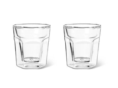 <br /><hr><br /><p>Комплект 2 чаши за еспресо с вместимост 100 мл. Чашите за еспресо двустенни, така че да запазват температурата по-дълго.</p>