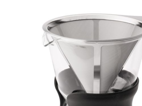 <br /><hr><br />LEOPOLD VIENNA Стъклена кана за кафе с филтър “LENTO“