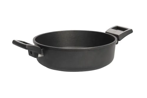 <p><span style="font-size: large;"><strong>Индукционна тенджера плитка - Ø 28см</strong></span>
<li><strong>Незалепващо покритие: <span style="color: #0000ff;">Titan Durit Resist Non-Stick®</span> </strong> <li><strong><strong><strong>Диаметър</strong>:</strong></strong> Ø 28см 
<li><strong><strong><strong>Височина:</strong></strong></strong> 8см  <li><strong><strong><strong>Дръжки:</strong> </strong></strong>Бакелит - издържат до 260°С <li><strong><strong><strong>Производител: SKK, Германия</strong> </strong> </strong> <li><strong><strong><strong>Подходяща за:</strong></strong></strong>
<p><strong><strong><strong><img src="{{media url="/file_8.jpg"}}" alt="" width="200" /></strong></strong></strong><br />Марка: SKK <br />Модел: SKK 1281<br />Доставка: 2-4 работни дни<br />Гаранция: 2 години