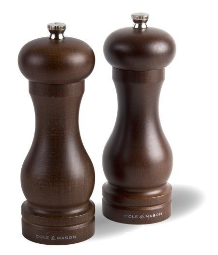 <br /><hr><br /><p><strong><span style="font-size: small;">COLE & MASON Мелничкa за сол “FOREST CAPSTAN"<br /></span></strong>• <strong>Височина:</strong> 16,5 см.<br />• <strong>Материал:</strong> устойчива букова дървесина, стомана, керамика<br />• <strong>Цвят:</strong> кафяв<br />• <strong>Механизъм: </strong>керамичен механизъм<br /><strong>• Регулируеми настройки на мелене:</strong> от едро до фино<br />• <strong>Празна ( не е пълна със сол)<br />• Да не се мокри с вода!<br /></strong><span style="color: #ff0000;">•</span><span style="color: #ff0000; font-size: small;"> <strong>Не използвайте мелничката за различни от сол продукти!!! <br /></strong></span><strong>Производител: Cole&Mason / Англия</strong></p><br />Марка: COLE & MASON <br />Модел: Cole & Mason HB 0645P<br />Доставка: 2-4 работни дни<br />Гаранция: 2 години