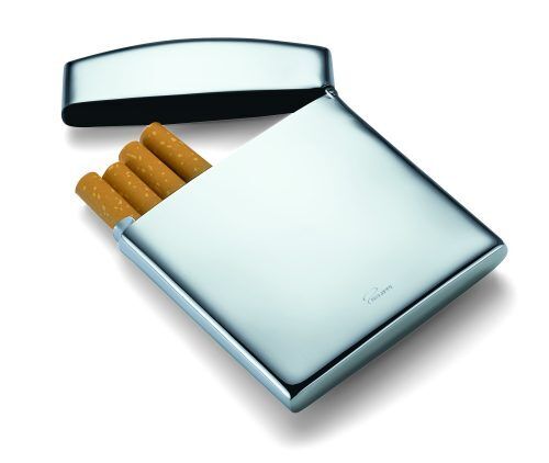 <p><strong><span style="font-size: large;">Кутия за цигари CUSHION</span></strong>
<p><strong>Материал: </strong> полирана неръждаема стомана
<p>Табакерата е предназначена за 9бр 85-мм цигари.
<p><strong>Размер: </strong>9 х 7,5 см<br />Марка: PHILIPPI <br />Модел: PH 142005<br />Доставка: 2-4 работни дни<br />Гаранция: 2 години