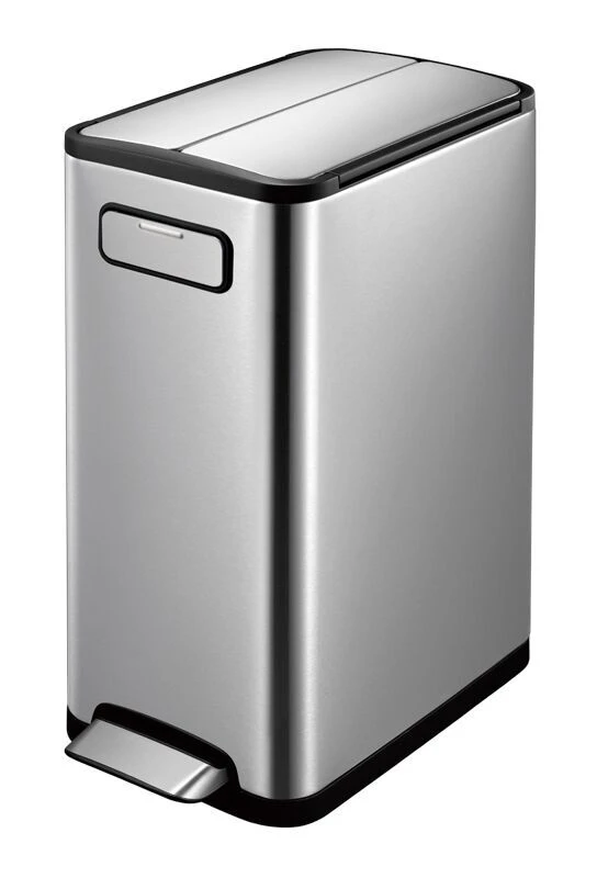 EKO Кош за разделно събиране на отпадъци с педал “ECOFLY“ – 2 х 20 литра – мат