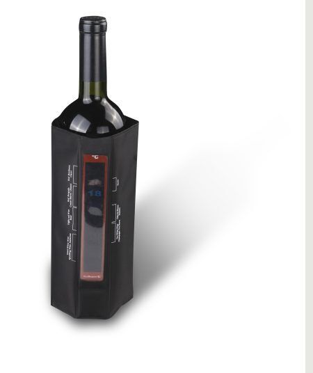 <p><em><span style="font-size: medium;"><strong>Охладител за бутилки </strong>
<p>Размери на опаковката: 18,5 см./14,7 см./2,2 см.<br />Тегло: 0,450 кг.<br />Подвижен лентов термометър <br />Скала с температура за сервиране на различни вина<br />Производител: <strong>Vin Bouquet, Испания</strong><br />Марка: Vin Bouquet <br />Модел: VB FIE 108<br />Доставка: 2-4 работни дни<br />Гаранция: 2 години