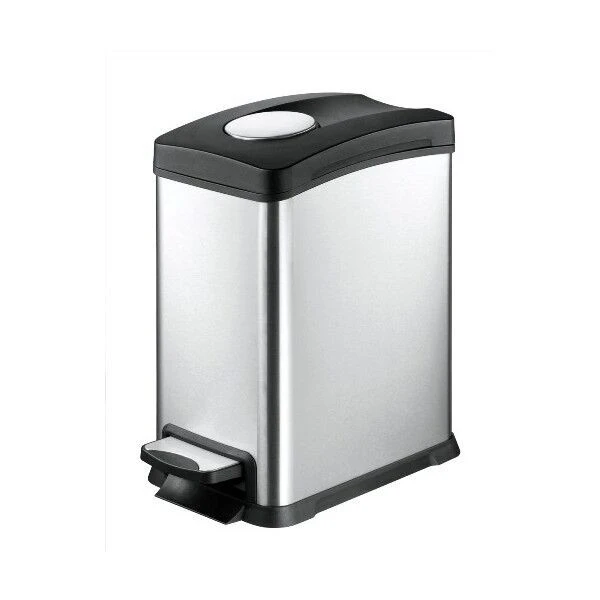 EKO Кош за събиране на отпадъци с педал “REJOICE“ – 8 литра – мат