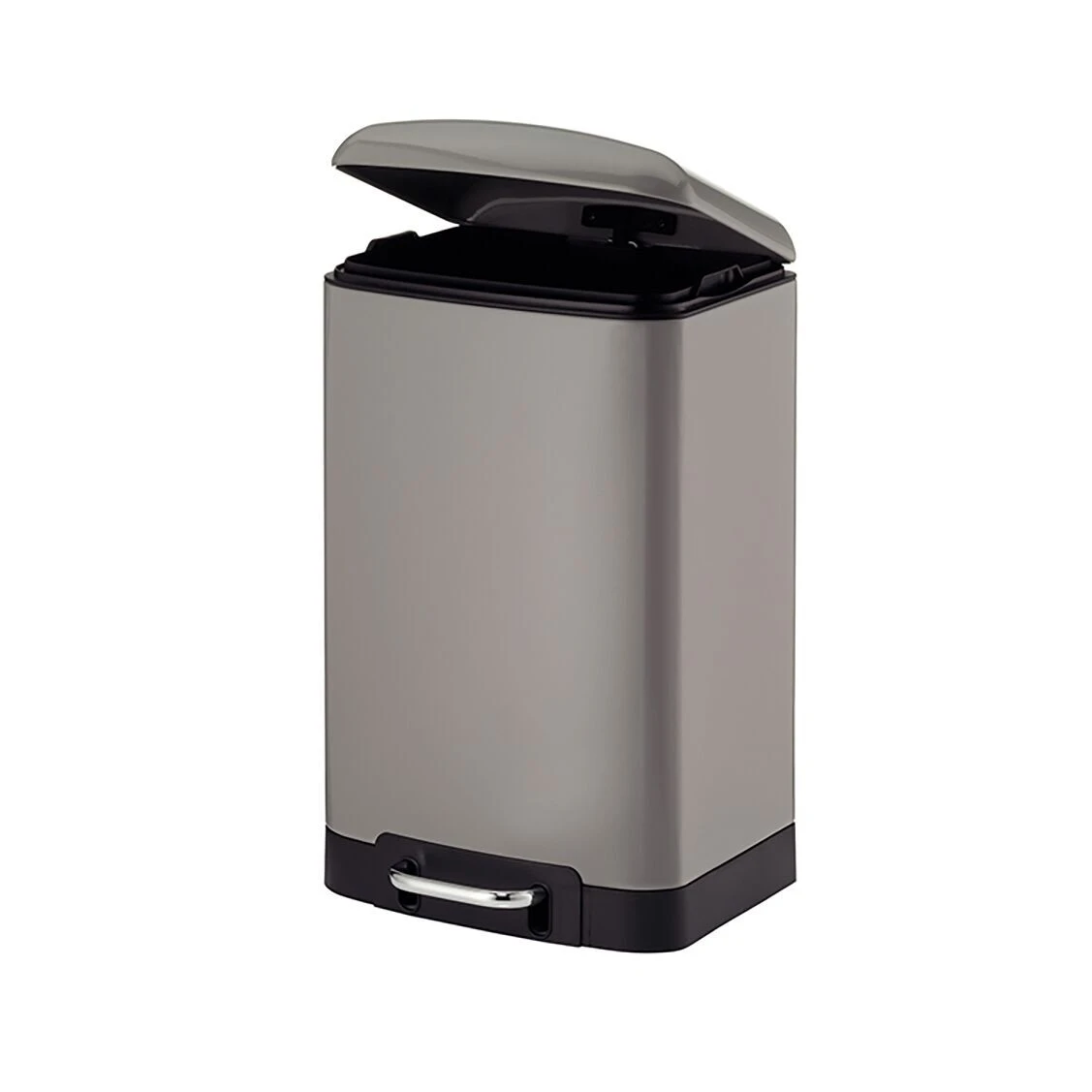 KELA Кош за отпадъци с педал “Davino“ – светло сив – 12 л.