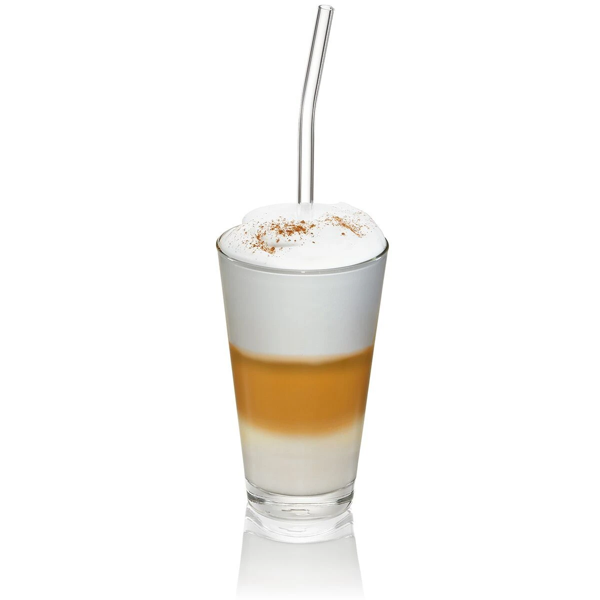 GEFU Сет от 4 броя стъклени сламки “FUTURE“ – 23 см.