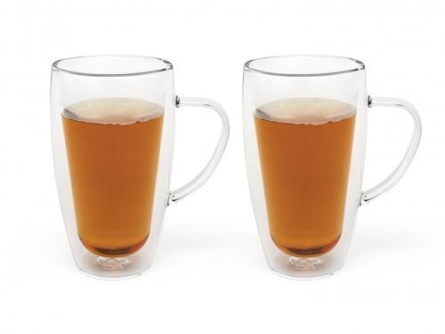 Bredemeijer Сет от 2 двустенни стъклени чаши за кафе и чай - 320 мл.