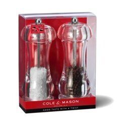 COLE&MASON Комплект мелнички за сол и пипер “CAPSTAN“ - 15