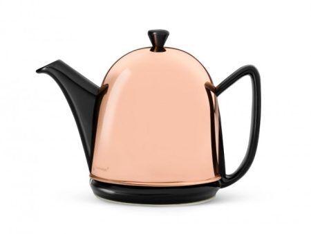 BREDEMEIJER Стоманен чайник “Cosy® Manto“ - 1л - цвят черен / меден