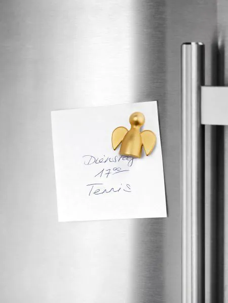 PHILIPPI Магнит за хладилник “ANGELO“ - цвят злато