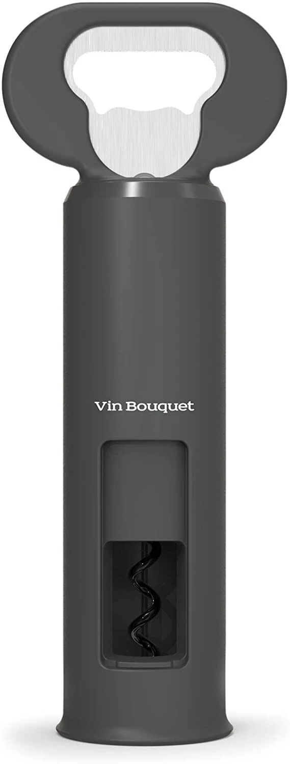 Vin Bouquet Тирбушон с отварачка за бутилки – черен