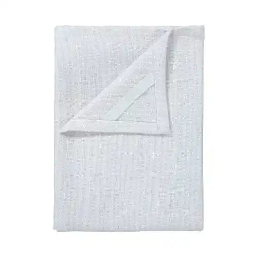 BLOMUS Комплект кухненски кърпи 2 бр. - BELT- цвят бял/сиво-син - размер 50х80 см.