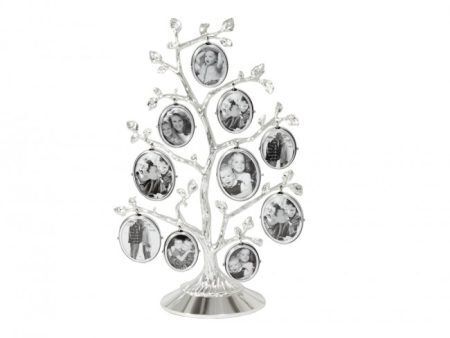 ZILVERSTAD Дърво за семейни снимки “Family Tree“ със сребърно покритие - за 10 снимки