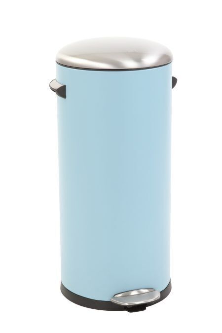EKO Кош за отпадъци с педал  “BELLE DELUXE“- 30 литра - светло син