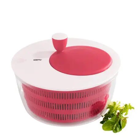 GEFU Центрофуга за салата “ROTARE“- Ø 25 см - цвят малинено червен