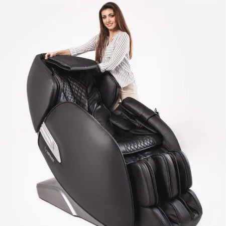 CASADA Масажен стол "ALPHASONIC II" с антистрес система Braintronics®  - цвят сиво/черно