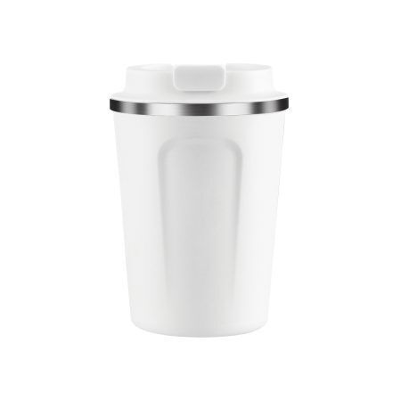 ASOBU Двустенна термо чаша с вакуумна изолация “CAFE COMPACT“ - 380 мл - цвят бял