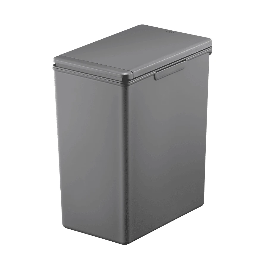 EKO Кош за отпадъци с TOUCH механизъм “MORANDI TOUCH“ - 20 л.- сив