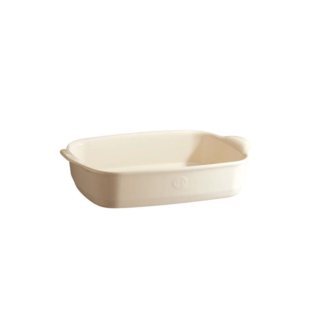 EMILE HENRY Керамична тава “ SMALL RECTANGULAR OVEN DISH“- 30х19 см – цвят екрю