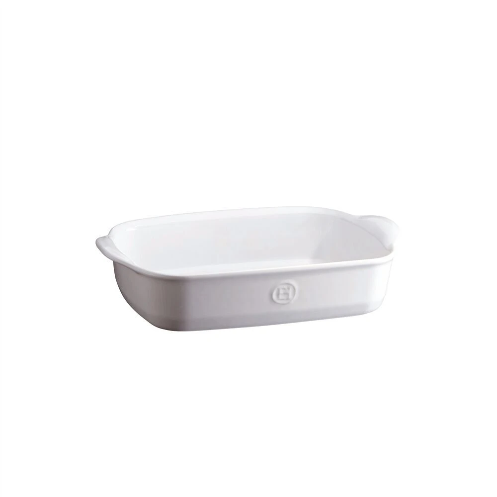 EMILE HENRY Керамична тава “ SMALL RECTANGULAR OVEN DISH“- 30х19 см – цвят бял