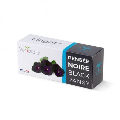 <p><strong>VERITABLE Lingot® Black Pansy - Черна Теменужка</strong><br /><strong>• Покълване: </strong><span>2 седмици</span><br /><strong>• Първа реколта: </strong><span>2-3 месеца</span><br /><strong>• Реколта:</strong><span> 3-4 мес. </span><br /><strong>• Органични семена<br /></strong><strong>• 100 % биоразградим<br /></strong><strong>• 100 % компостируем<br /></strong><strong>• Състав: 70% кокосов торф; 30% торф; тор; семена;<br /></strong><strong>• НЕ СЪДЪРЖА ПЕСТИЦИДИ!<br /></strong><strong>• НЕ СЪДЪРЖА ГМО!<br /></strong><strong>За употреба с домашни градини VERITABLE®<br /></strong><strong>Производител: VERITABLE® / Франция<br /></strong><strong>Инструкции за отглеждане:</strong><span> </span><span style="color: #ff0000;">(Виж. ПРИКАЧЕНИ ФАЙЛОВЕ)</span></p><br />Марка: VERITABLE <br />Модел: VLIN-F5-Pen059<br />Доставка: 2-4 работни дни<br />Гаранция: 2 години
