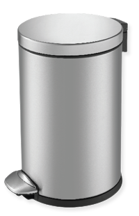 EKO Кош за отпадъци с педал “LUNA“ - 3 литра - мат