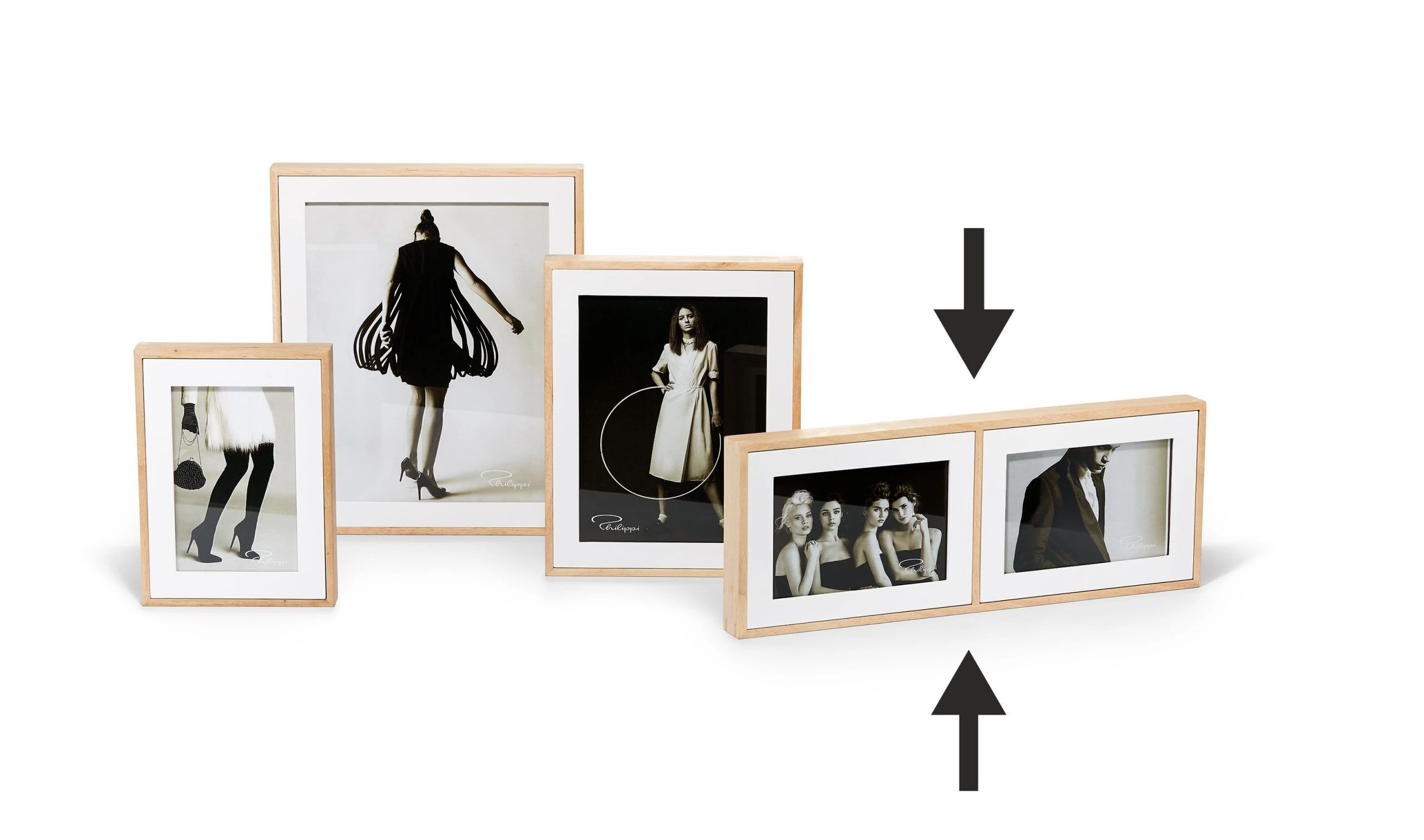 PHILIPPI Двойна рамка за снимки “FASHION“ – 15х10 см