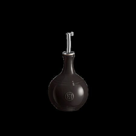 EMILE HENRY Керамична бутилка за оцет с дозатор VINEGAR CRUET - цвят черен
