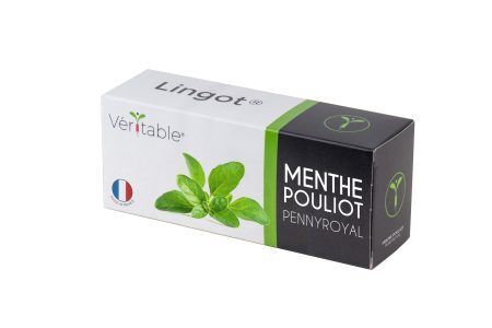 <p><strong>VERITABLE Lingot® Pennyroyal Mint - Кралска Мента</strong><br /><strong>• Покълване: </strong><span>1 седмица</span><br /><strong>• Първа реколта: </strong><span>3-4 седмици</span><br /><strong>• Реколта:</strong><span> 4-6 мес. </span><br /><strong>• Органични семена<br /></strong><strong>• 100 % биоразградим<br /></strong><strong>• 100 % компостируем<br /></strong><strong>• Състав: 70% кокосов торф; 30% торф; тор; семена;<br /></strong><strong>• НЕ СЪДЪРЖА ПЕСТИЦИДИ!<br /></strong><strong>• НЕ СЪДЪРЖА ГМО!<br /></strong><strong>За употреба с домашни градини VERITABLE®<br /></strong><strong>Производител: VERITABLE® / Франция<br /></strong><strong>Инструкции за отглеждане:</strong><span> </span><span style="color: #ff0000;">(Виж. ПРИКАЧЕНИ ФАЙЛОВЕ)</span></p><br />Марка: VERITABLE <br />Модел: VLIN-A10-Men04A<br />Доставка: 2-4 работни дни<br />Гаранция: 2 години