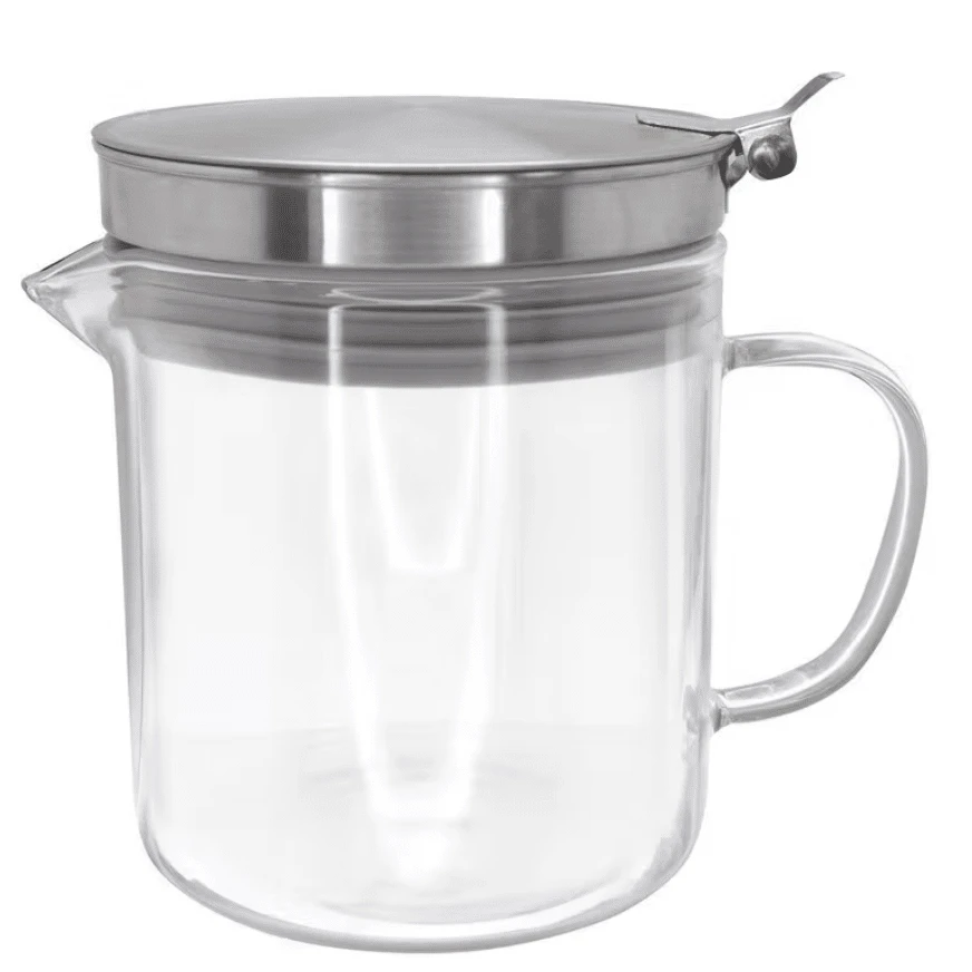 Nerthus Стъклен съд за прецеждане на мазнина от риба - 500 мл.