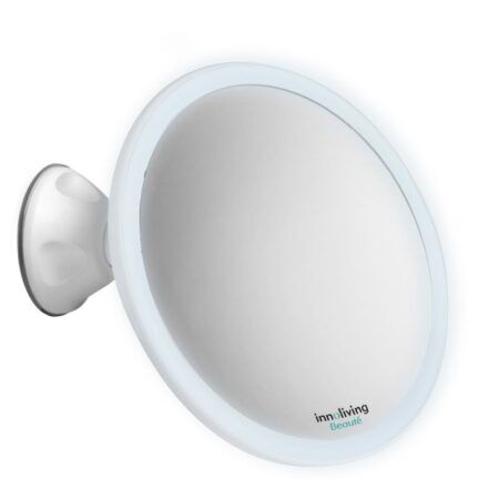 INNOLIVING Увеличително козметично огледало с LED светлина INN - 804