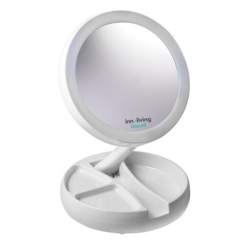 INNOLIVING Увеличително козметично огледало с LED светлина INN - 805