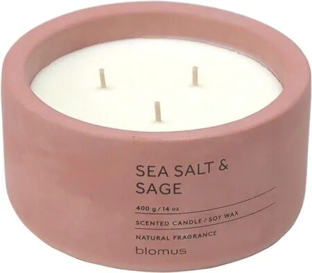 BLOMUS Ароматна свещ FRAGA размер XL  - аромат Sea Salt & Sage - цвят Withered Rose